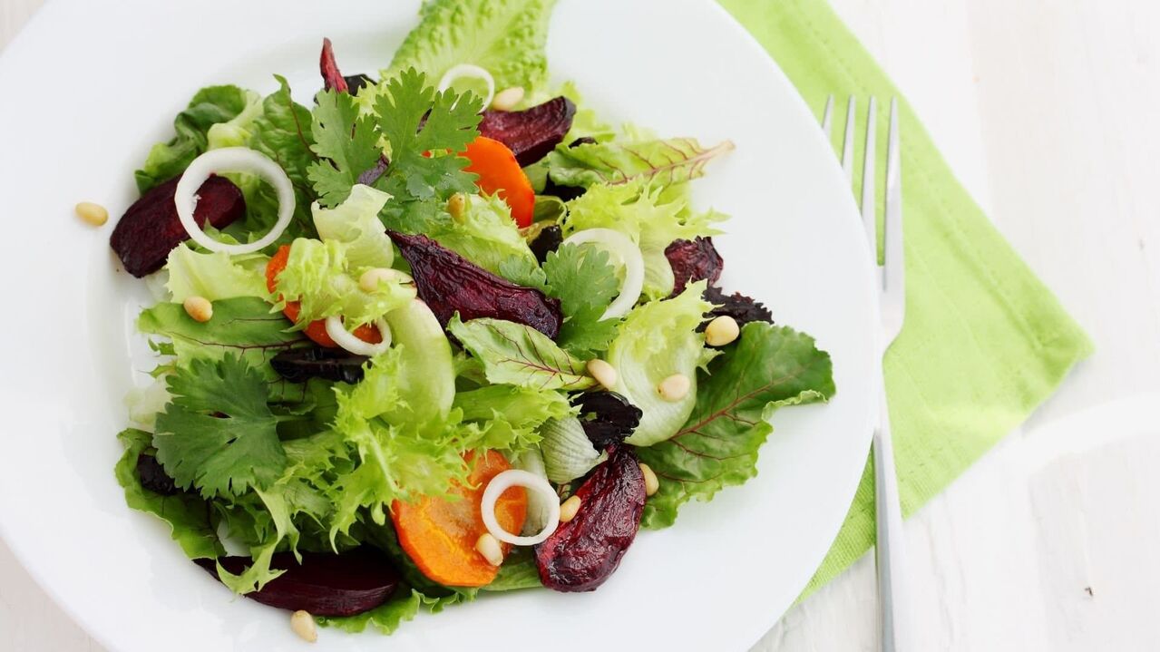 Vitamin Salat to increase efficiency