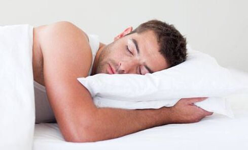 Half an hour of rest during the day helps to increase male potency