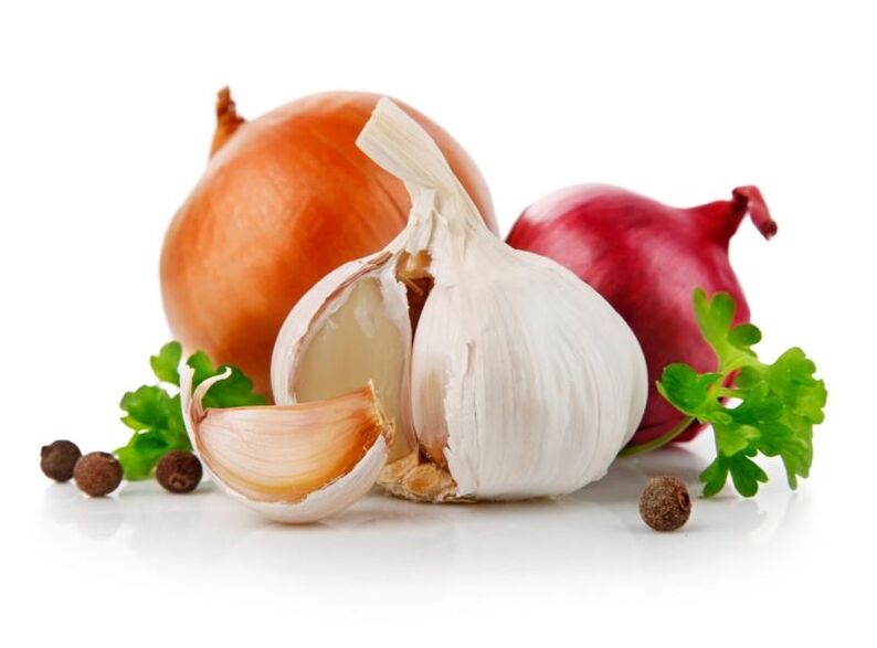 garlic and onion to increase effectiveness
